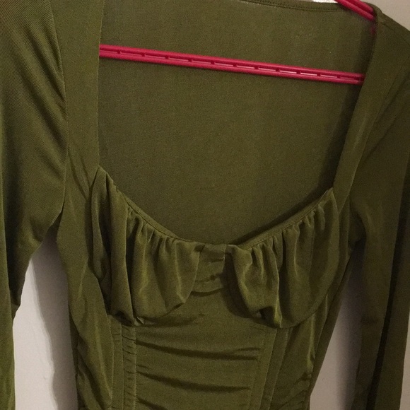 Matcha shiny dress - Picture 4 of 7